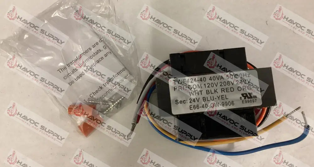 PCTWF424-40 - 40VA FOOT MOUNT 24VAC TRANSFORMER MULTIVOLT - HAVOC SUPPLY, LLC