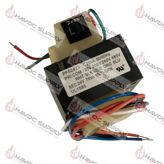 PF52475 - 75vA FOOT MOUNT TRANSFORMER MULTIVOLT - HAVOC SUPPLY, LLC