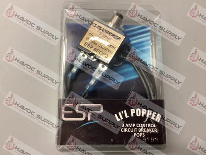 POP3 - 3 AMP MANUAL RESET INLINE CIRCUIT BREAKER - HAVOC SUPPLY, LLC