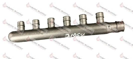 Q2267550 - 3/4" X 1/2" WIRSBO PLASTIC BRANCH MANIFOLD - 6 OUTLET - HAVOC SUPPLY, LLC