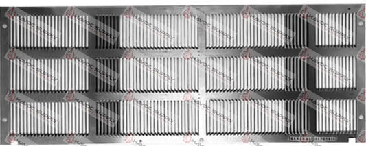 RAG60 - STAMPED REAR GRILLE ALUMINUM - HAVOC SUPPLY, LLC