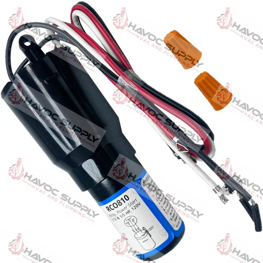 RCO810 - SUPCO 3N1 HARD START KIT 1/12 - 1/5 HORSEPOWER 115 VOLT - HAVOC SUPPLY, LLC