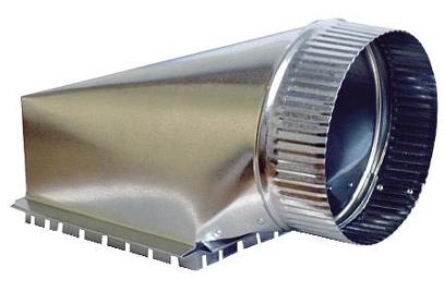 1165-6 - 6" SHEETMETAL TOP TAKE OFF ELBOW