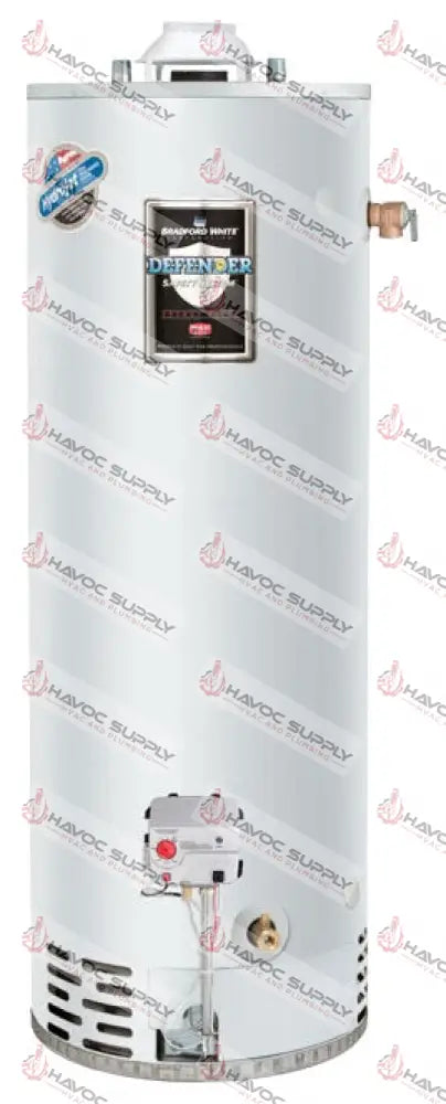 RG275H6N - 75 GAL NAT GAS BRADFORD WHITE 26’’ X 60’’ - SPECIAL ORDER ITEM WATER HEATERS