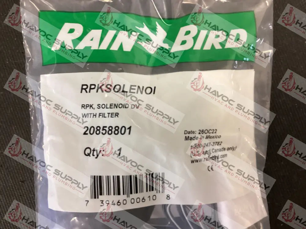 RPKSOLENOID - RAINBIRD SOLENOID - HAVOC SUPPLY, LLC