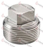S112PLUG - 1-1/2" 304L STAINLESS STEEL PIPE PLUG - HAVOC SUPPLY, LLC