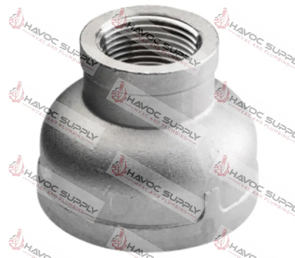 S112X1RCO - 1-1/2" X 1" 304L STAINLESS STEEL REDUCING COUPLING - HAVOC SUPPLY, LLC