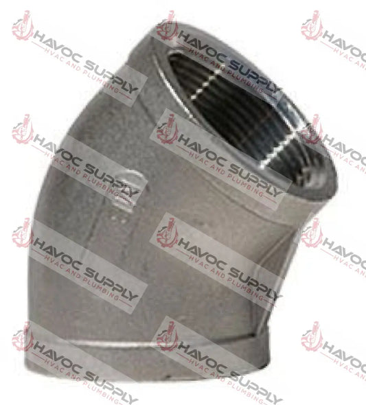 S114L45 - 1-1/4" 304L STAINLESS STEEL 45 DEGREE ELBOW - HAVOC SUPPLY, LLC