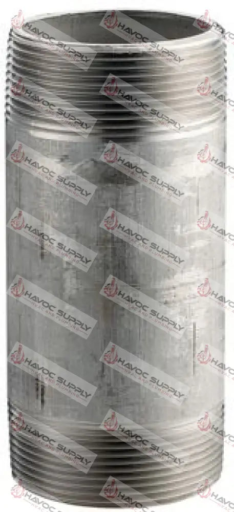 S12N2 - 1/2" X 2" 304L STAINLESS STEEL PIPE NIPPLE - HAVOC SUPPLY, LLC
