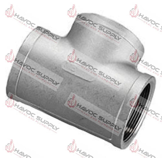 S12T - 1/2" 304L STAINLESS STEEL TEE - HAVOC SUPPLY, LLC