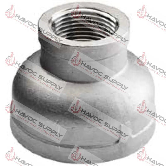 S14X18RCO - 1/4" X 1/8" 304L STAINLESS STEEL REDUCING COUPLING - HAVOC SUPPLY, LLC