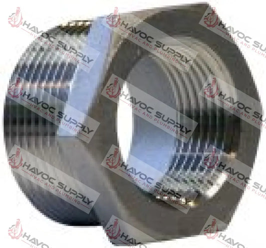 S1X14BUSH - 1" X 1/4" 304L STAINLESS STEEL HEX BUSHING - HAVOC SUPPLY, LLC