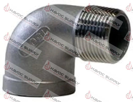 S34L90S - 3/4" 304L STAINLESS STEEL 90 DEGREE STREET ELBOW - HAVOC SUPPLY, LLC