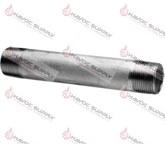 S34N24 - 3/4" X 24" 304L STAINLESS STEEL PIPE NIPPLE - HAVOC SUPPLY, LLC
