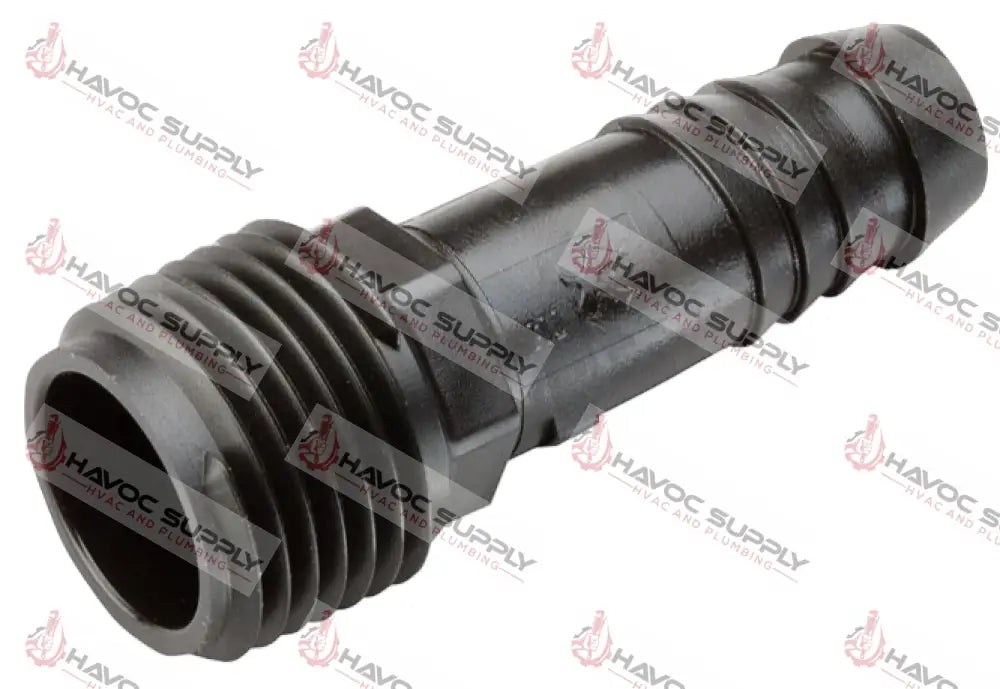 SBA050 - 1/2’’ BARB X 1/2’’ MIP FUNNY PIPE MALE ADAPTER SPRINKLER