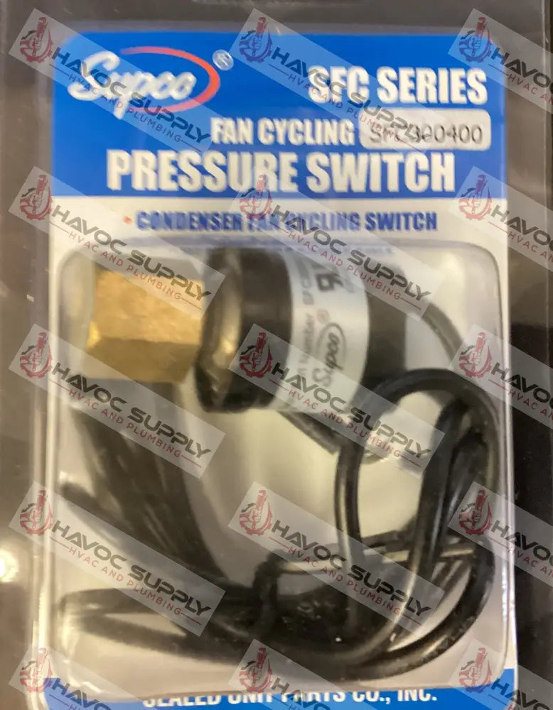 SFC300400 - HIGH PRESSURE SWITCH - OPEN@300PSI CLOSE@400PSI - HAVOC SUPPLY, LLC