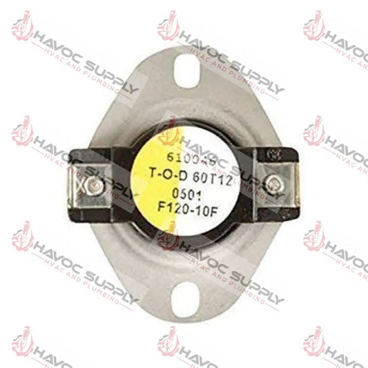 SHF120 - F120-10 FAN SWITCH NORMALLY OPEN - HAVOC SUPPLY, LLC