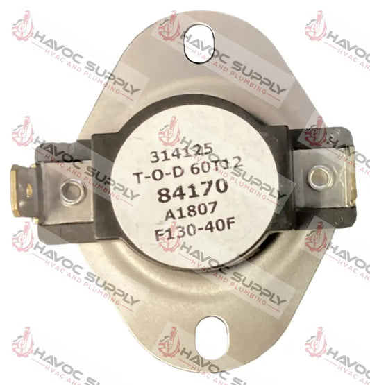 SHF130 - F130-40 FAN SWITCH NORMALLY OPEN - HAVOC SUPPLY, LLC