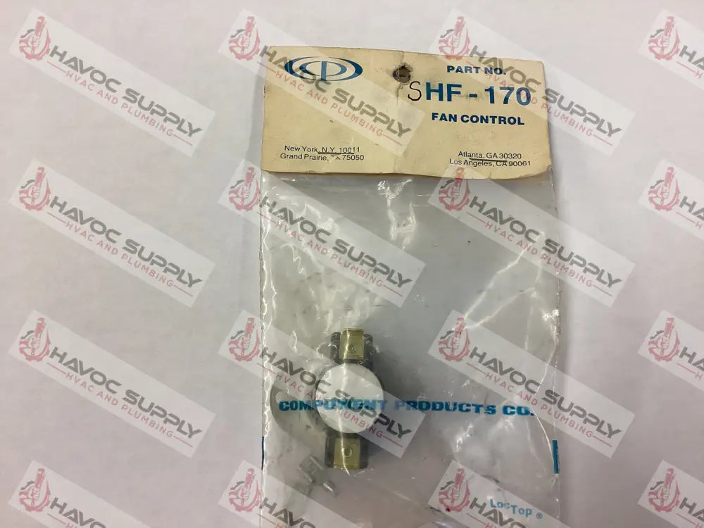 SHF170 - F170-40 FAN SWITCH NORMALLY OPEN - SO - HAVOC SUPPLY, LLC