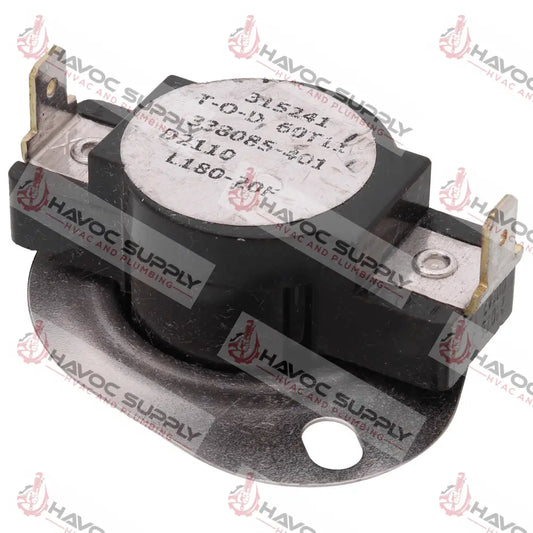 SHL180 - L180-20 LIMIT SWITCH AUTO RESET NORMALLY CLOSED - HAVOC SUPPLY, LLC