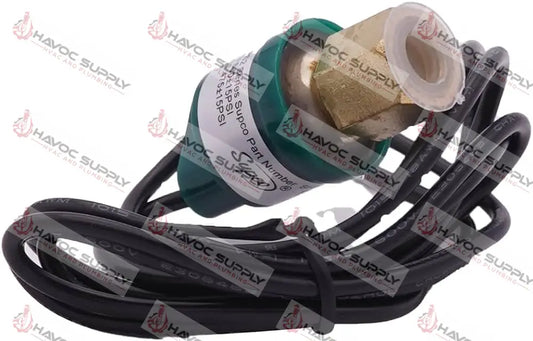 SHP600475 - SUPCO HIGH PRESSURE CONTROL OPEN@600PSI CLOSE@475PSI - HAVOC SUPPLY, LLC