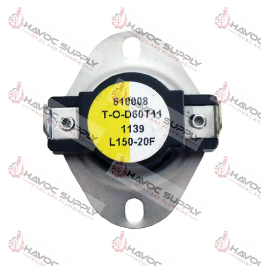 SL150 - L150-20 LIMIT SWITCH AUTO RESET NORMALLY CLOSED - HAVOC SUPPLY, LLC
