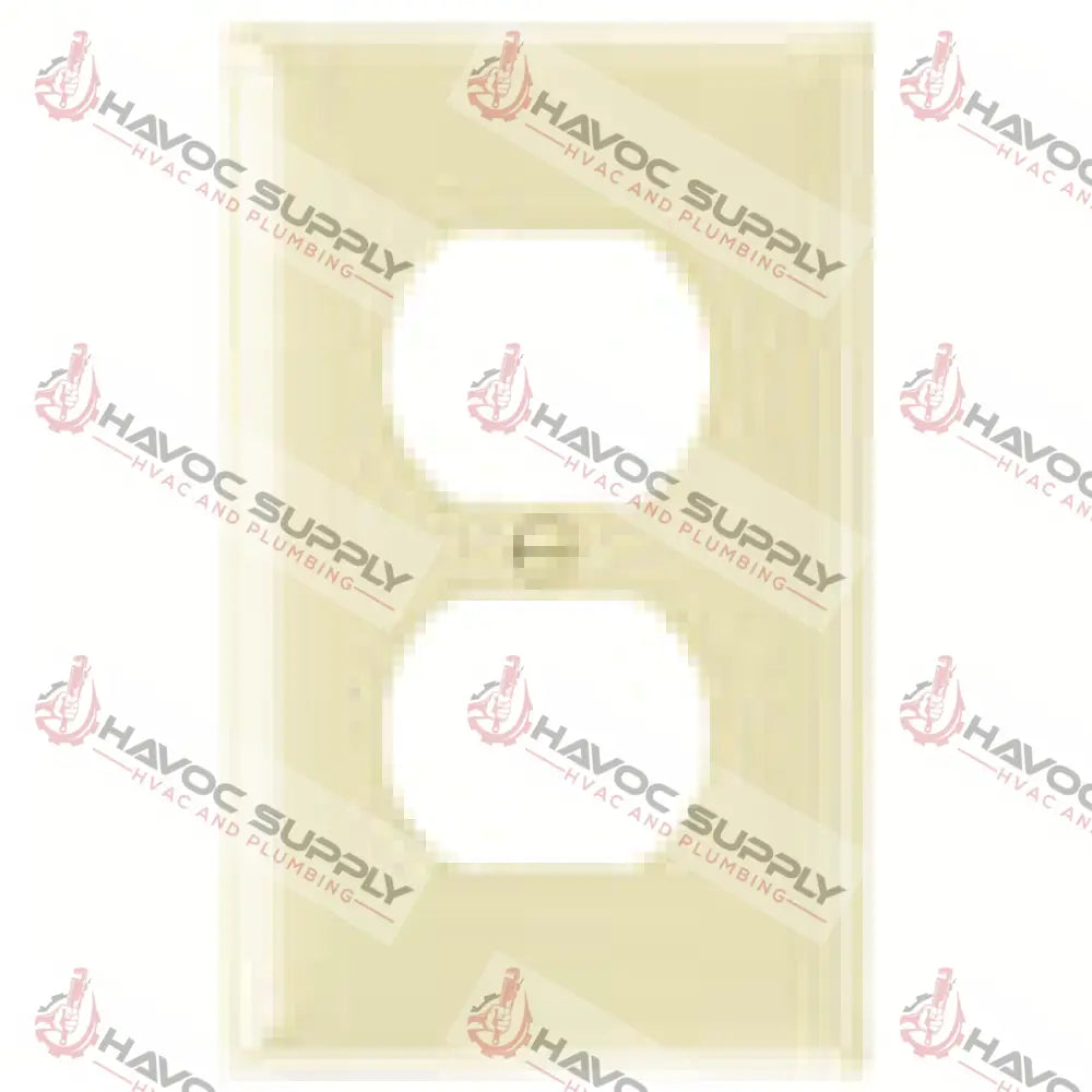 SP81I - SINGLE GANG OUTLET WALL PLATE - IVORY - HAVOC SUPPLY, LLC