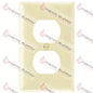 SP81I - SINGLE GANG OUTLET WALL PLATE - IVORY - HAVOC SUPPLY, LLC