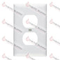 SP8W - WHITE DUPLEX OUTLET COVER - HAVOC SUPPLY, LLC