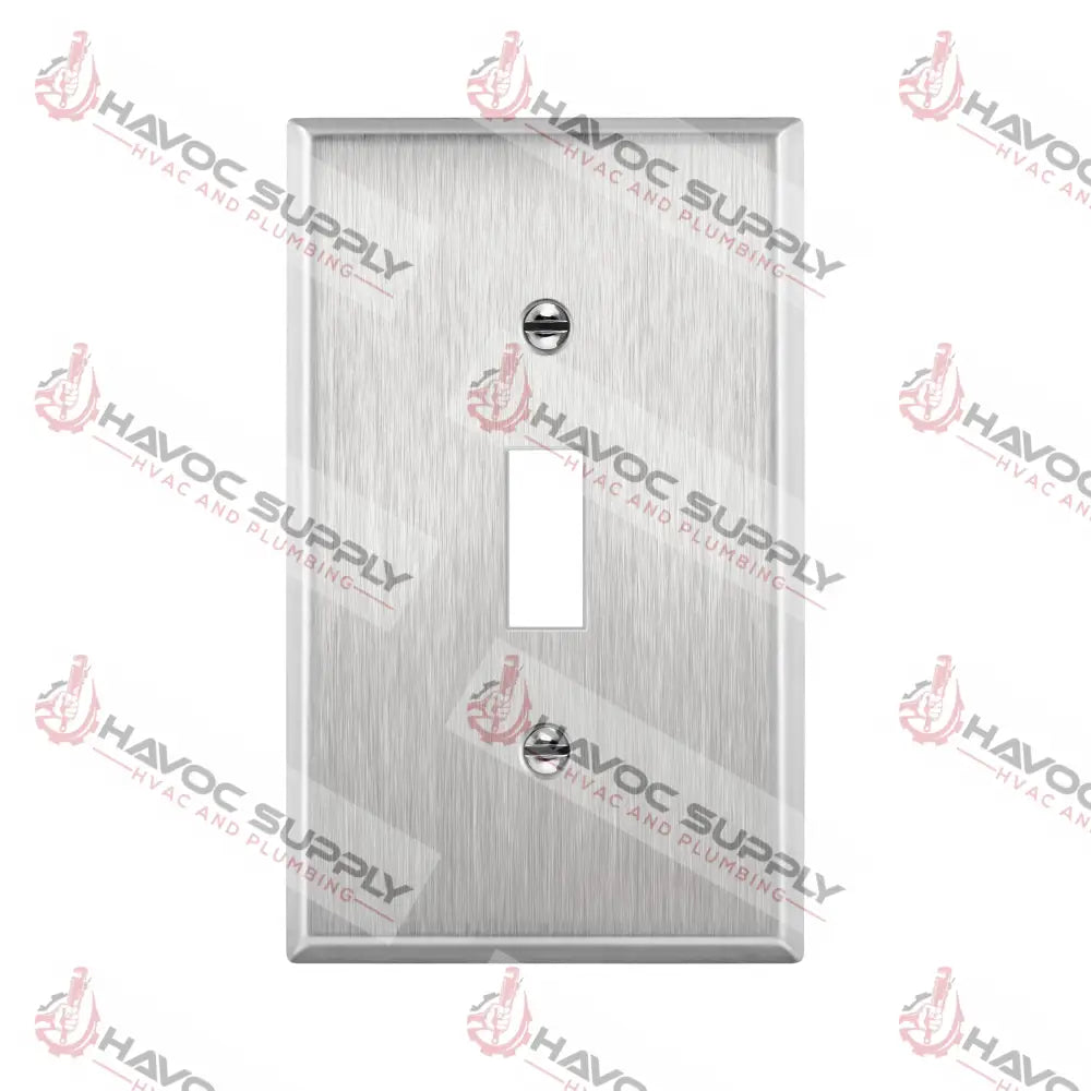 SS1 - STAINLESS STEEL LIGHT SWITCH COVER - HAVOC SUPPLY, LLC