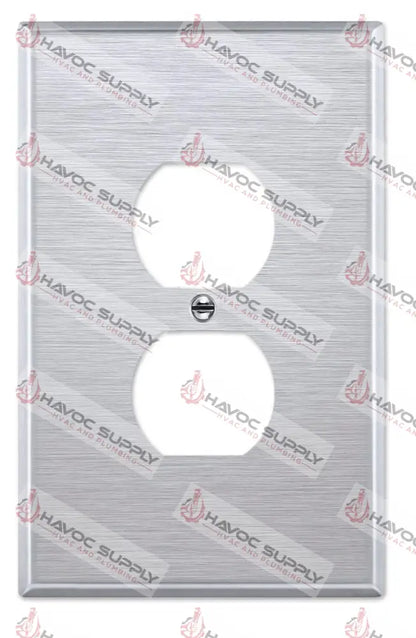 SS8 - STAINLESS STEEL DUPLEX COVER - HAVOC SUPPLY, LLC