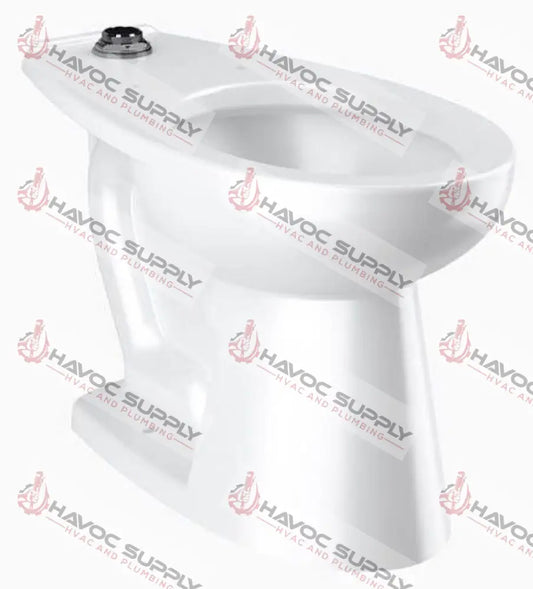ST2029A - SLOAN FLOOR MOUNT ADA ELONGATED FLUSH VALVE TOILET BOWL TOILETS