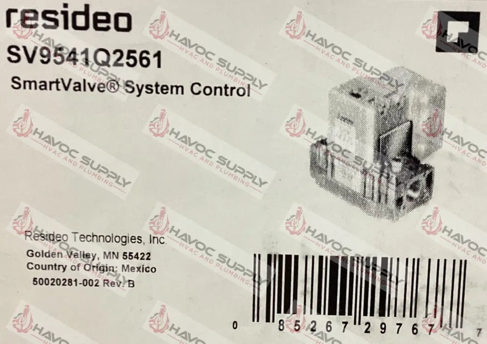 SV9541Q2561 - HONEYWELL SMART VALVE - SO - HAVOC SUPPLY, LLC