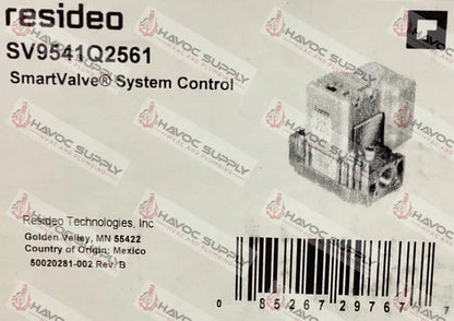SV9541Q2561 - HONEYWELL SMART VALVE - SO - HAVOC SUPPLY, LLC