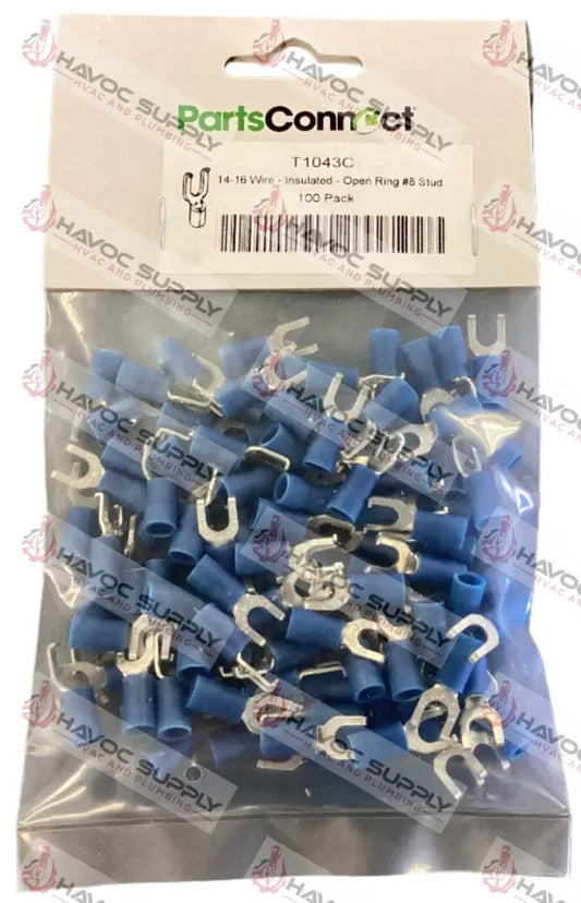 T1043C - BLUE SPADE TERMINAL 100PK - HAVOC SUPPLY, LLC