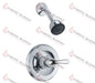 T13220 - DELTA SHOWER MONITOR TRIM CHROME - HAVOC SUPPLY, LLC