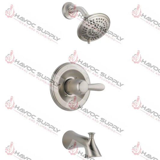 T14438-SS - DELTA MONITOR TUB/SHOWER TRIM BRUSHED STAINLESS - HAVOC SUPPLY, LLC