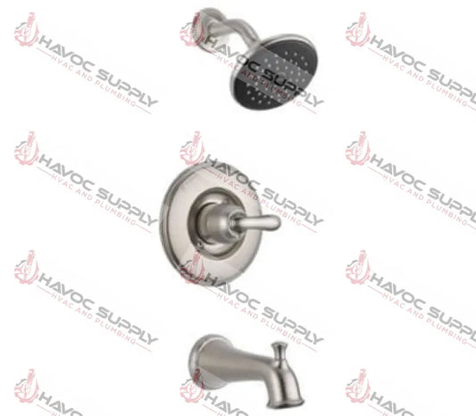 T14494-SS - DELTA LINDEN MONITOR 14 SERIES TUB/SHOWER TRIM KIT - SO - HAVOC SUPPLY, LLC
