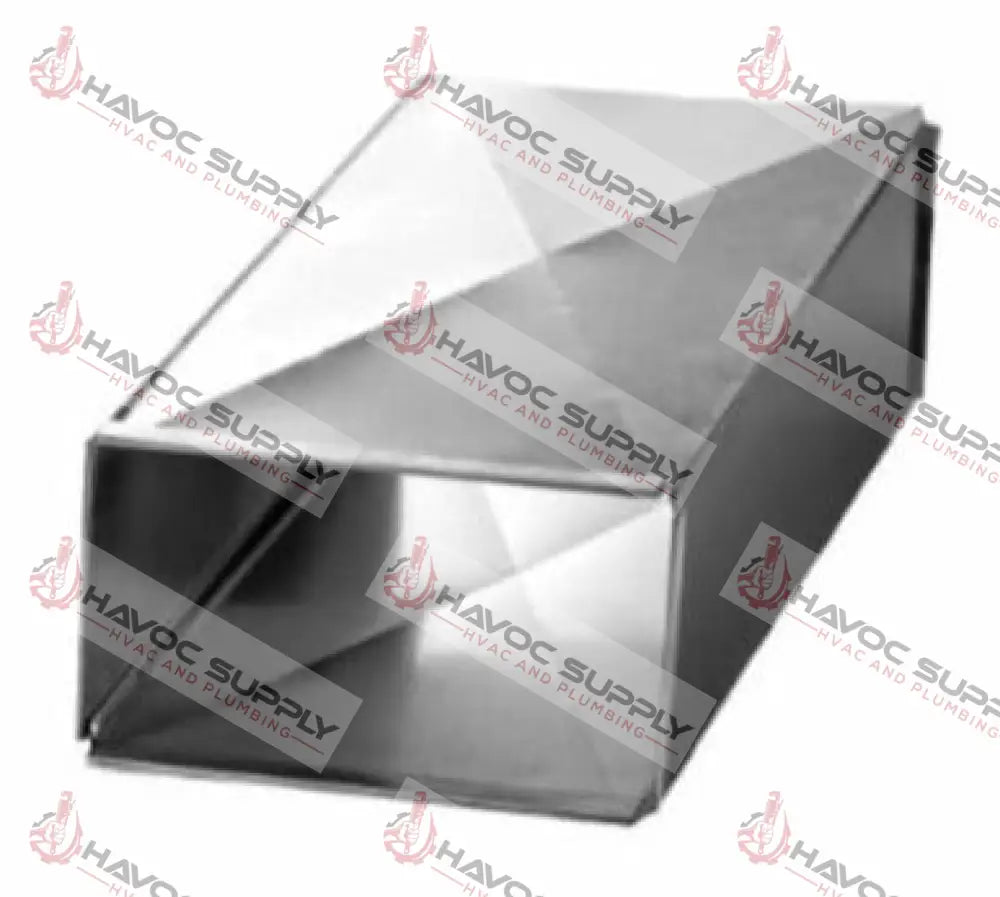 TD601610 - 16"X10"X5FT SHEETMETAL RECTANGULAR DUCT - HAVOC SUPPLY, LLC