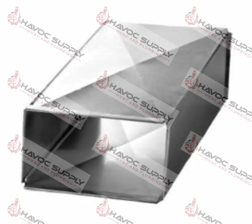 TD602410 - 24"X10"X5FT SHEETMETAL RECTANGULAR DUCT - HAVOC SUPPLY, LLC