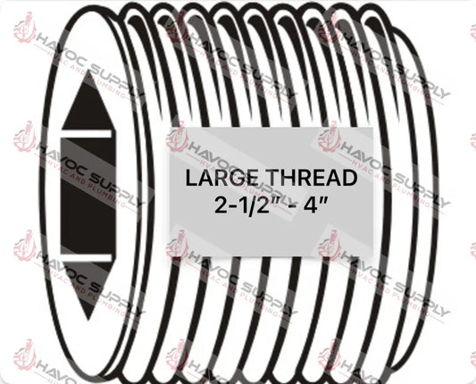 THREADING CHARGE - LARGE (2-1/2" - 4") - HAVOC SUPPLY, LLC