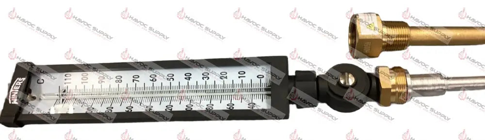 TIM100 - WINTERS ANALOG THERMOMETER WITH WELL - HAVOC SUPPLY, LLC