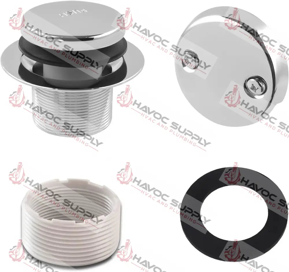 TIP TOE DRAIN WITH ADAPTERS PLUMBING SUPPLIES
