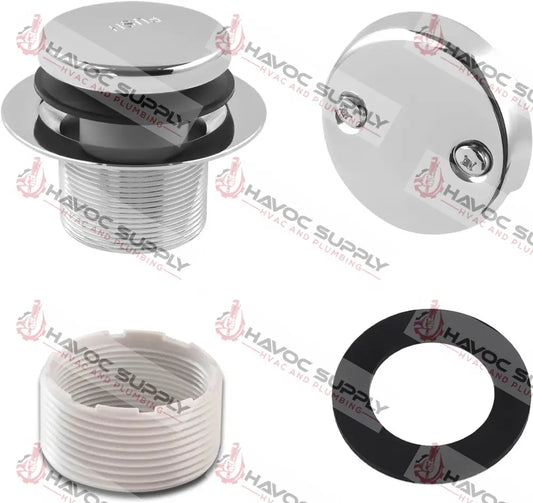 TIP TOE DRAIN WITH ADAPTERS PLUMBING SUPPLIES