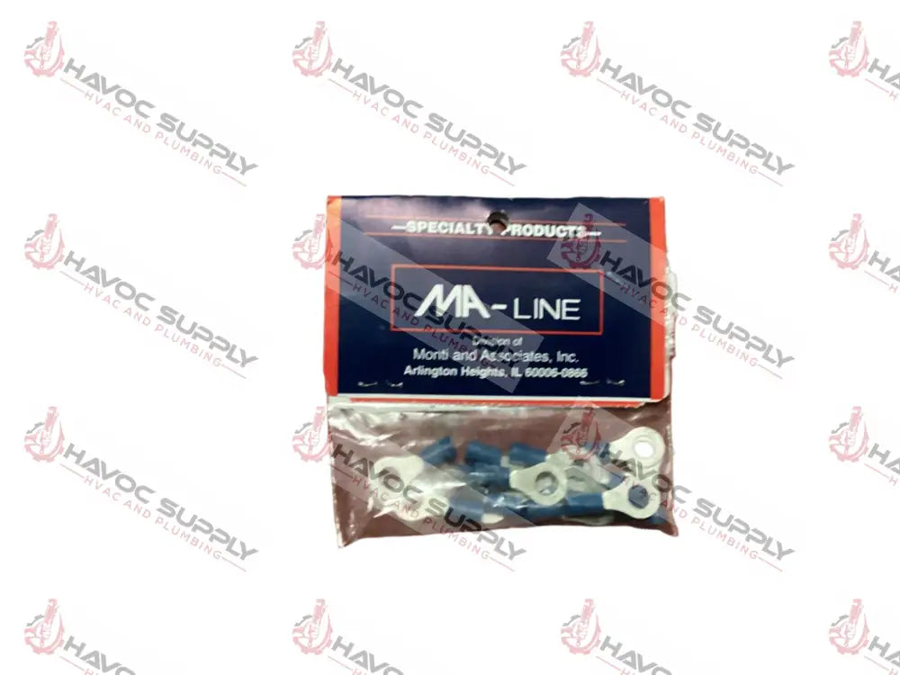 TP1034S - BLUE RING TERMINAL #10 20PK - HAVOC SUPPLY, LLC