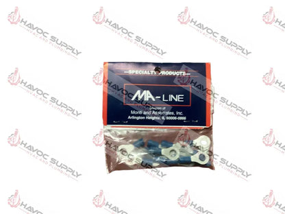 TP1034S - BLUE RING TERMINAL #10 20PK - HAVOC SUPPLY, LLC