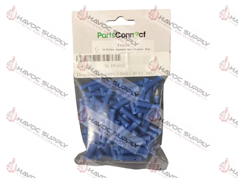 TP1052C - BLUE BUTT CONNECTOR 100PK - HAVOC SUPPLY, LLC
