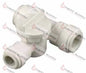 TS3550-1004 - 1/2" X 1/2" X 1/4" JOHN GUEST TEE WITH SHUTOFF - SO - HAVOC SUPPLY, LLC