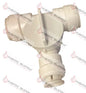 TS3550-1008 - 1/2" X 1/2" X 3/8" JOHN GUEST TEE WITH SHUTOFF - NR - HAVOC SUPPLY, LLC