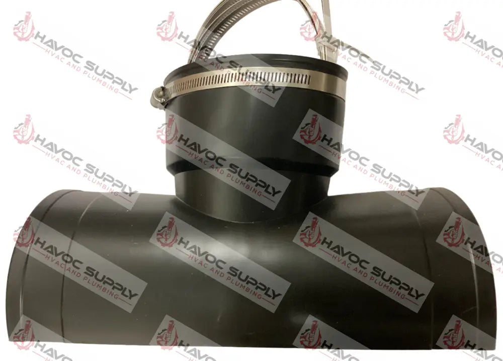TST-4 - 4" RUBBER SADDLE TEE WITH CLAMPS - HAVOC SUPPLY, LLC